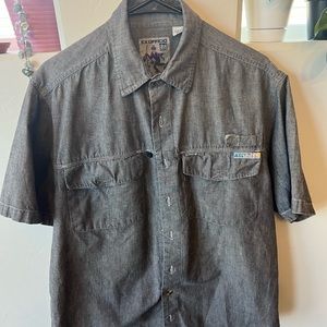 Exofficial button up sports shirt